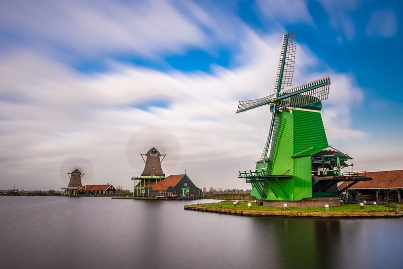 Mühlen an der Zaanse Schans von Marco Schep