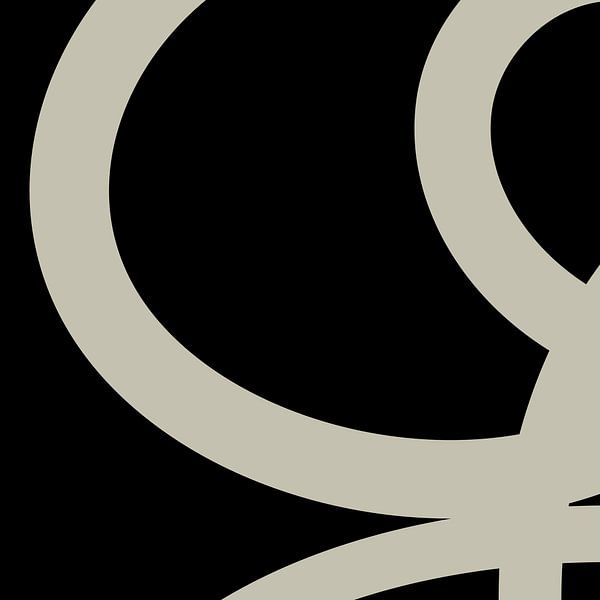 Abstract Organic Lines no. 8 by Dina Dankers