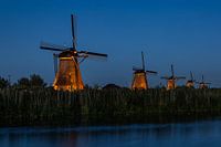 Illuminated Mills Kinderdijk
