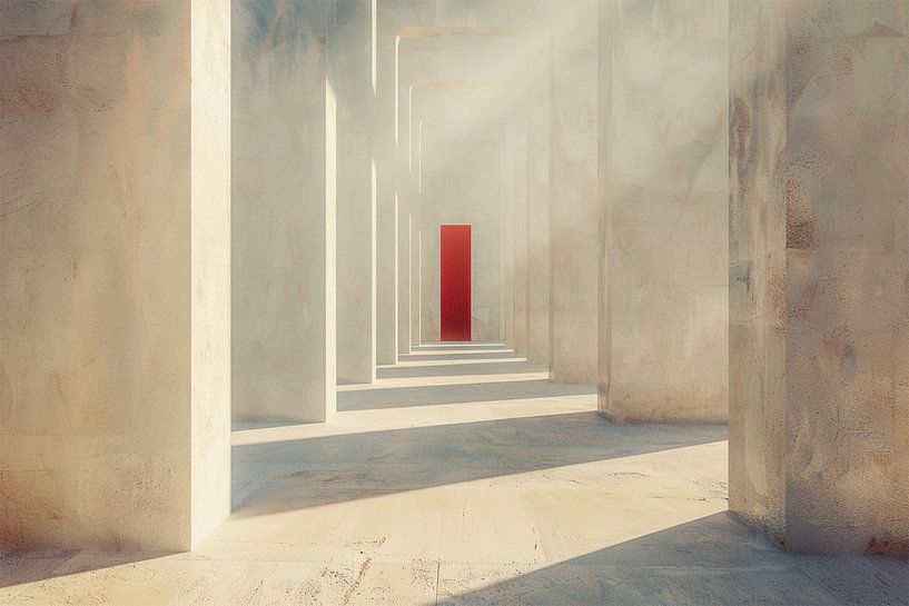 Beam of light by Ekaterina Veselova