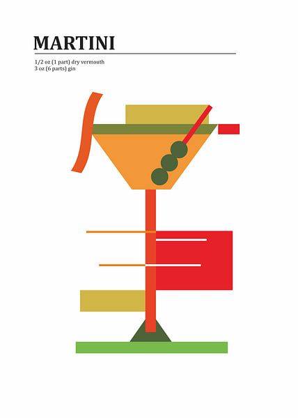 moderner Martini von Ratna Mutia Dewi