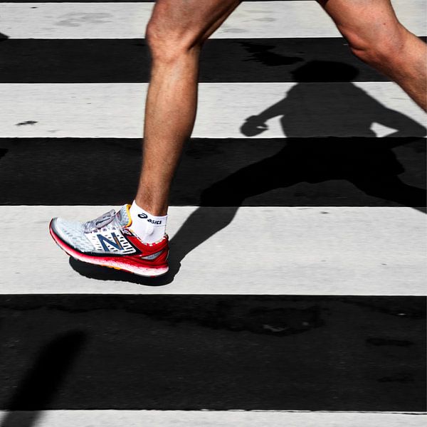 Shadow marathon Rotterdam Nederland by Alain Ulmer
