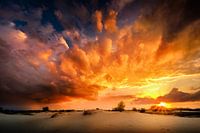 Surrealer Sonnenuntergang