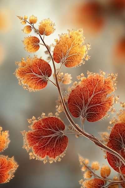 Feuilles d'automne par Cafe Noir