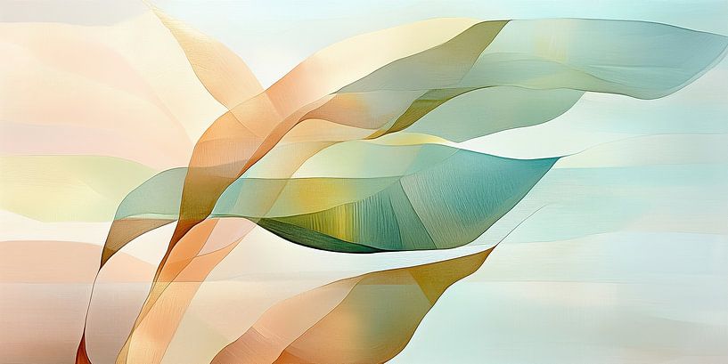 Modern abstract organic forms by Bert Nijholt