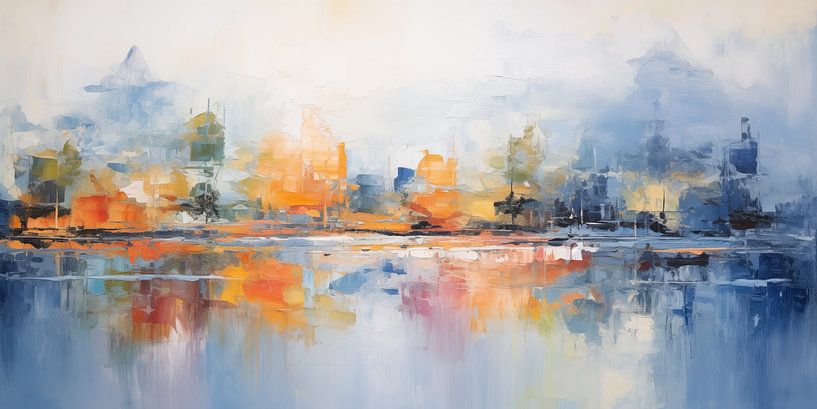 Abstract landscape by Imagine