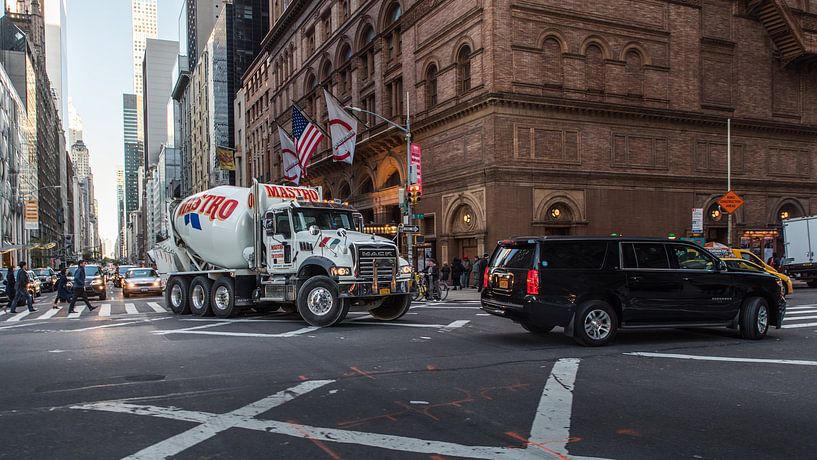 Traffic in New York by Bas de Glopper