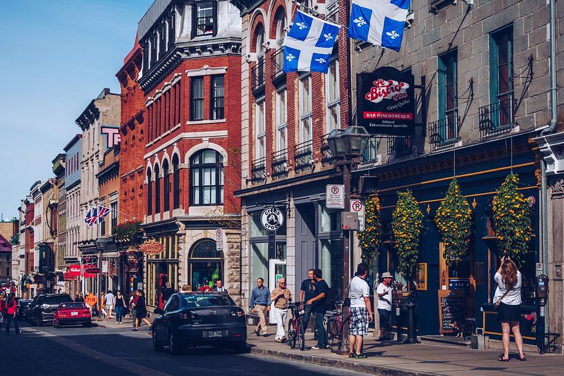Québec – Rue Saint-Jean by Alexander Voss