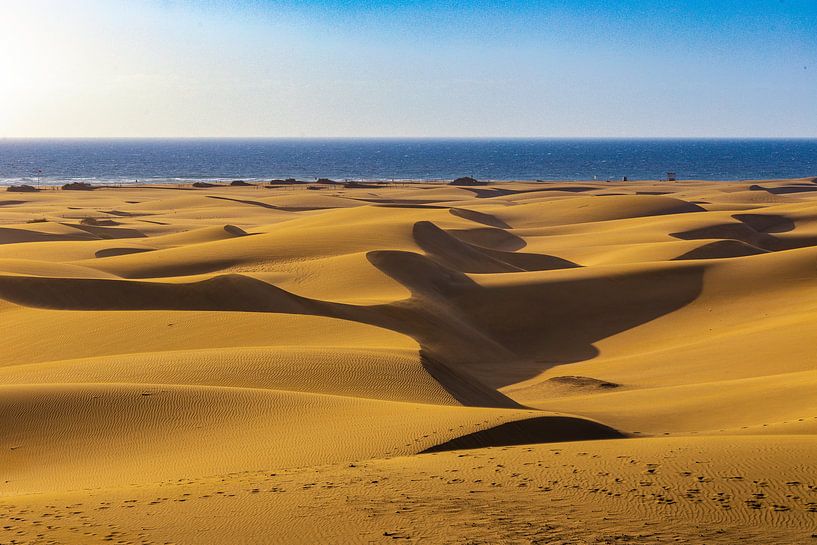 Las Dunas de Maspalomas by Easycopters