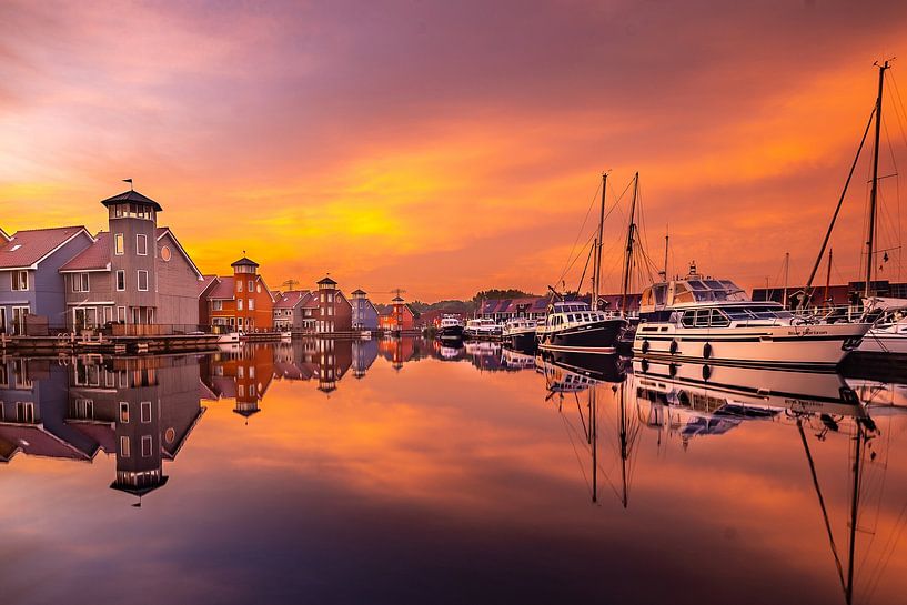 rietdiephaven Groningen gouden uurtje van Tara Kiers