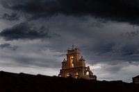 Bolivian church in the capital Sucre