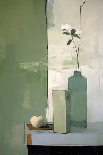 Still Life In Green von Treechild