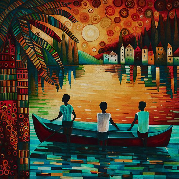 Joyous River Expedition: A Symphony of Nature and Youth by Jan Keteleer