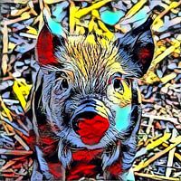 Color Kick Animal - Piglet