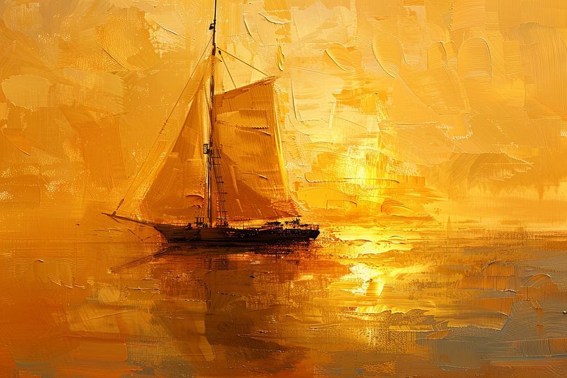 Zeilschip van Poster Art Shop