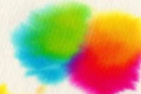 CMY(K) - handgefertigtes Aquarell-Unikat