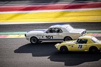 Ford Mustang 1965 Lotus Elan 26R 1964