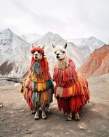 Two Buddys In Peru