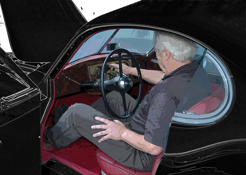 La Jaguar XK 120 a démarré par aRi F. Huber