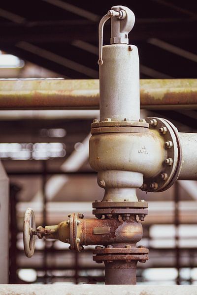 Detail ijzeren buis von Reversepixel Photography