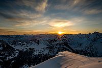 Sunrise in the Alps
