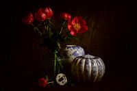 Stillleben mit Pfingstrose