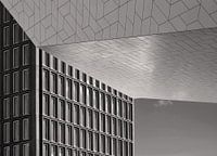 A'DAM Tower and Eye Filminstitute b&w