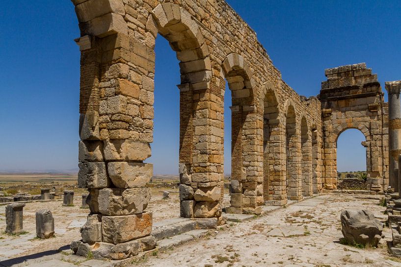 Volubilis, ville romaine de l'Atlas central par Easycopters