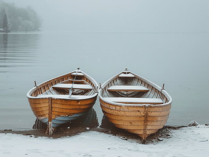 Winter Freedom off the Istrian coast by Karina Brouwer