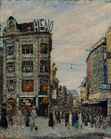 Arnold Oldenhave. The Kalverstraat in Amsterdam.