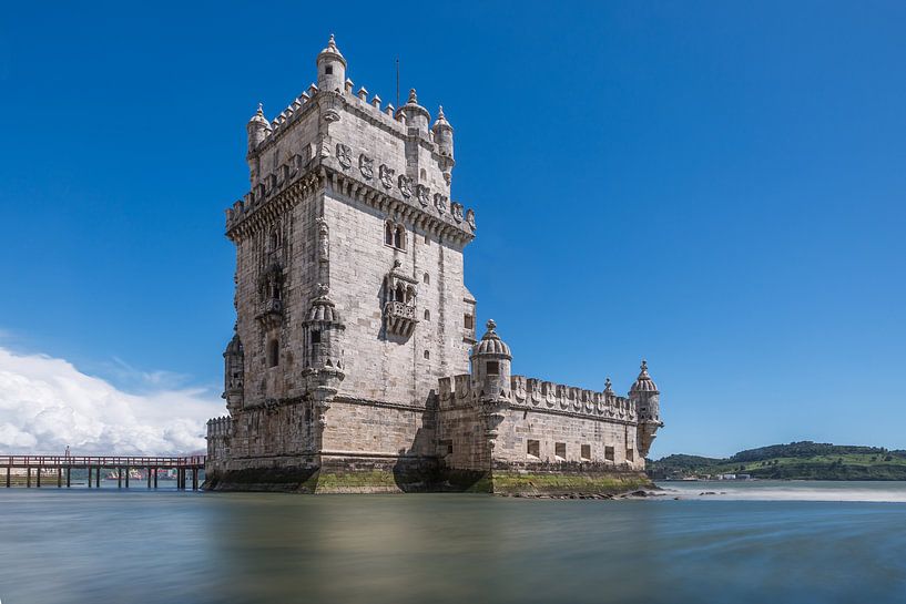 Torre de Belém á Lisbonne par MS Fotografie | Marc van der Stelt