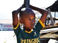 Boy in Township South Africa