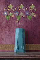 Morning Glory in a vase by Frank Lloyd Wright