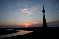 Waaiboei on dike, Nieuwe Statenzijl
