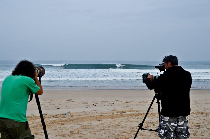 Concours de surf Peniche par Marieke van der Hoek-Vijfvinkel