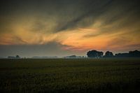 Zonsondergang Schouwerzijl 