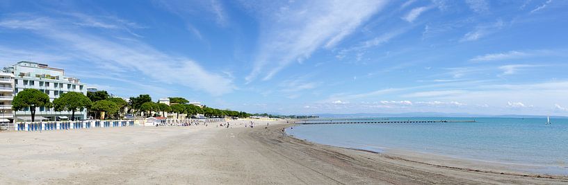 Plage de Grado par Leopold Brix