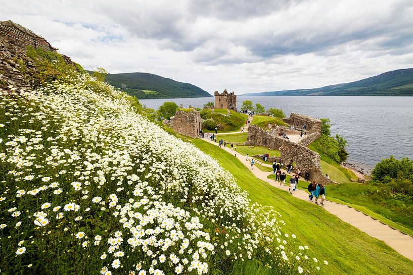 Urquhart Castle on Loch Ness in Scotland by Rob IJsselstein