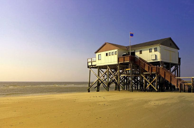 Habitations sur pilotis à St. Peter Ording par Frank Herrmann