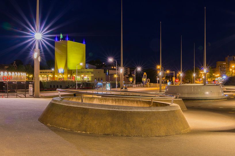 Place de la gare de Groningue par Johan Mooibroek