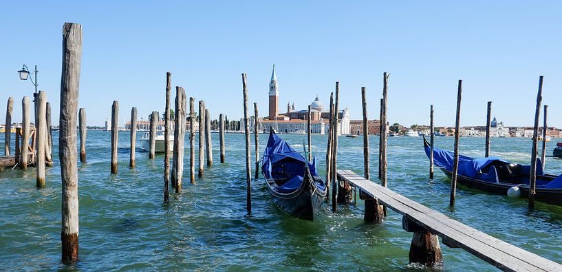 Venedig Gondeln von Karin van Bylevelt