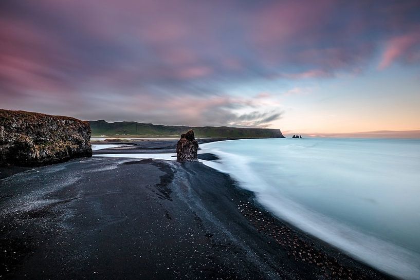 Iceland - Black Lava beach near Vik by Sascha Kilmer