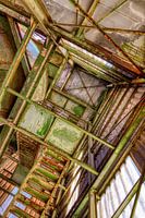 Structure en acier d'une usine en HDR