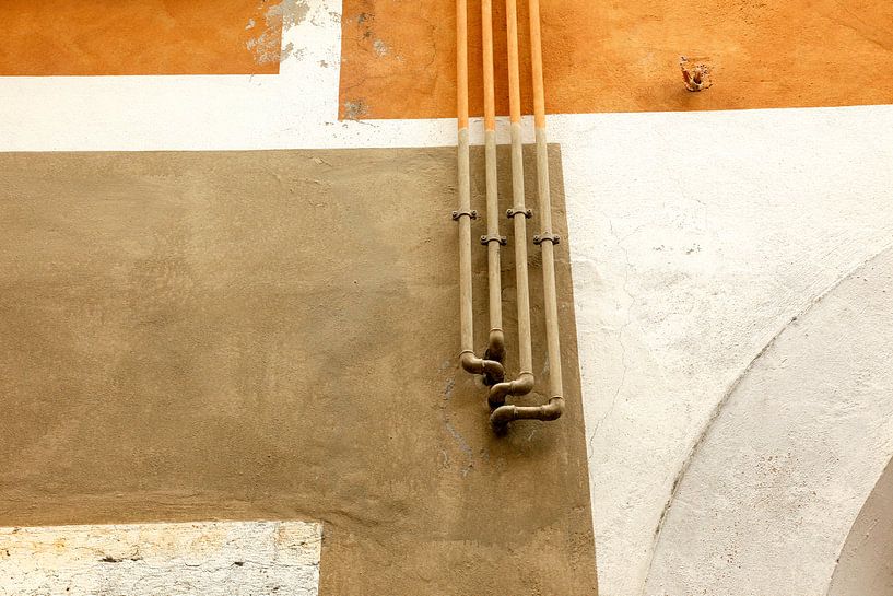 Wandmosaik in Lazise am Gardasee Italien von Wim Kooijman