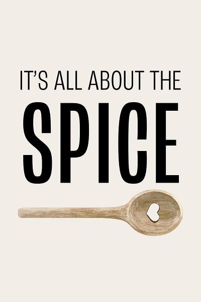 Küche Zitat Poster von Marian Nieuwenhuis