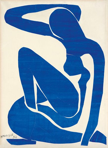 Henri Matisse. Blauer Akt von 1000 Schilderijen