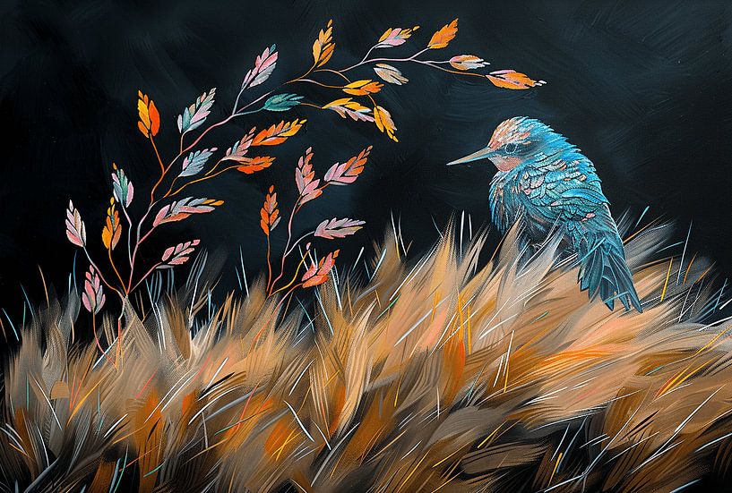 Artistic Flight of the Bird by Karina Brouwer