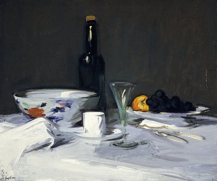 Die schwarze Flasche, Samuel John Peploe von Meisterhafte Meister