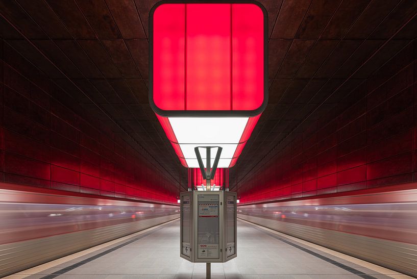 La station de métro futuriste HafenCity Universität à Hambourg par MS Fotografie | Marc van der Stelt