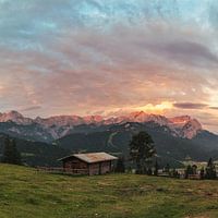Sonnenaufgang an der Ecknhütte